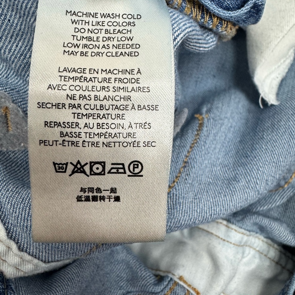 Anthropologie Pilcro Faded Blue Denim Overalls - Picture 9 of 10